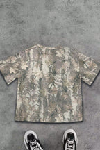 Printed Loose Round Neck T-shirt