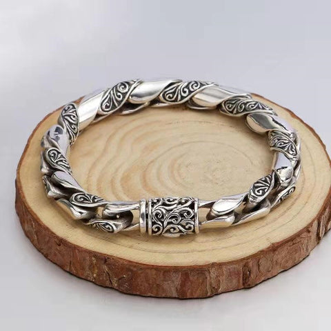 Sterling Silver Ivy Bracelet