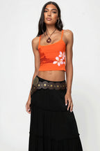 Chic Comfort Floral Print Cami Top