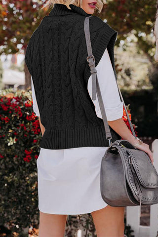 Lässiger Rollkragenpullover mit Patchwork-Muster (4 Farben) 