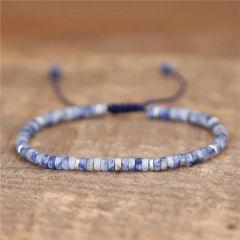 Boho Natural Stone Adjustable Bracelet