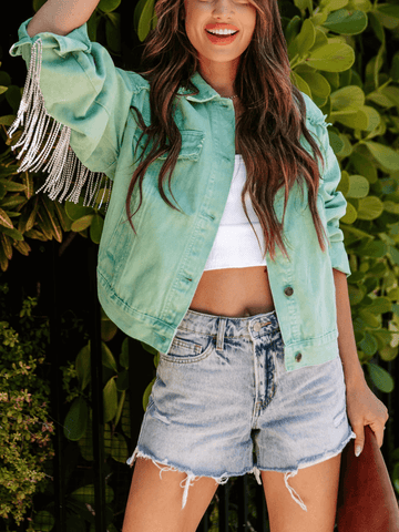 CHAQUETA VAQUERA CON FLECOS Y CORTINA FIESTA LIFE 