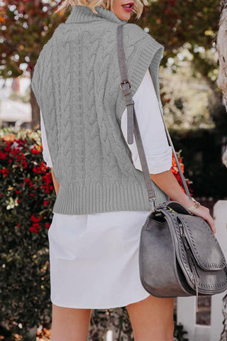 Lässiger Rollkragenpullover mit Patchwork-Muster (4 Farben) 