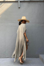 Flowy Mesh Bikini Cover Up