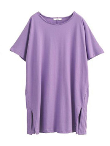Camisetas sueltas, sencillas, lisas y cómodas 