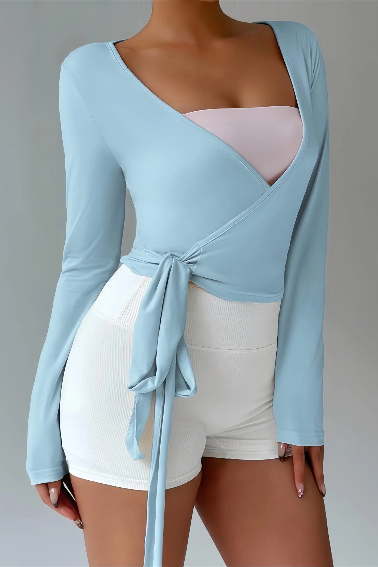 Tie Lightweight Yoga Cover Up