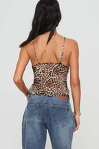 Chic Sexy Leopard Print Cami Top