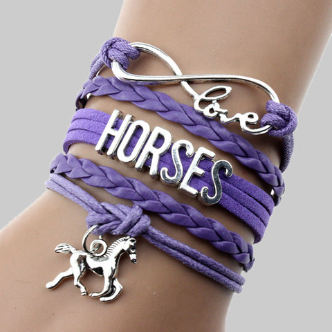 Modische Armbänder mit Buchstaben-Patchwork-Muster für den Alltag 