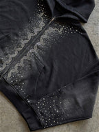 Crystal Detail Pullover Hoodie