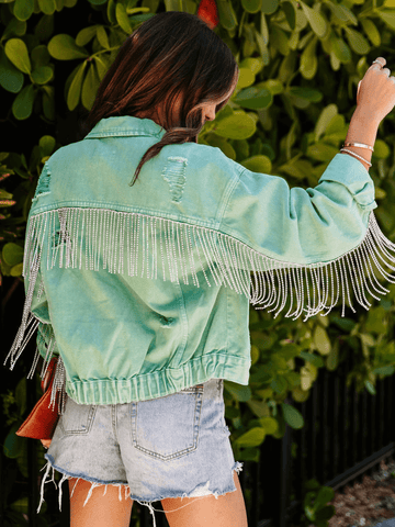 CHAQUETA VAQUERA CON FLECOS Y CORTINA FIESTA LIFE 