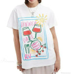 Harajuku Casual Summer Food T-shirt