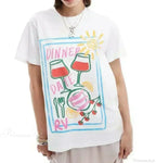 Harajuku Gothic Limoncello Graphic T-shirt