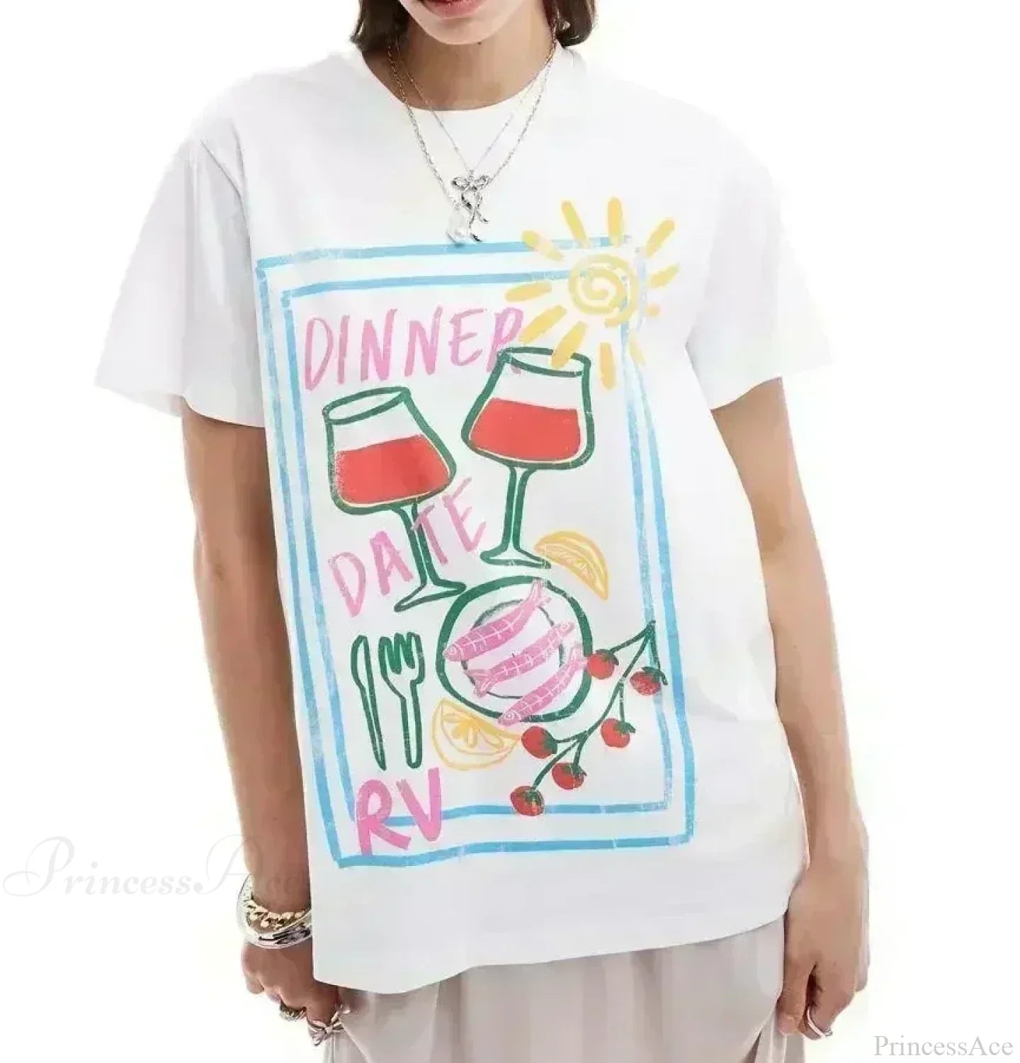 Harajuku Vintage Gothic Graphic T-shirt