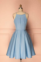 Heimkehr-Kleid Neckholder Ärmelloses Kurzes Ballkleid Partykleid