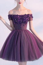 Heimkehrkleid schulterfrei kurzes Ballkleid Partykleid