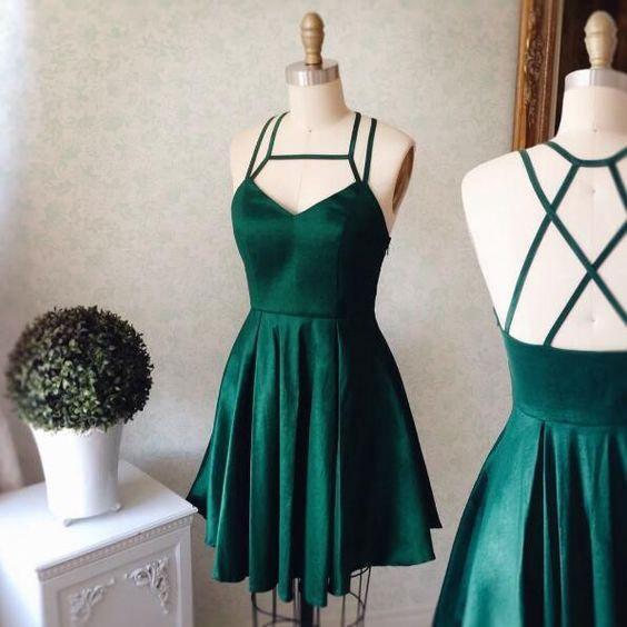 Homecoming Dress Sexy Halter Short Prom Dress Party Dress