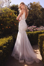 Lace Mermaid Wedding Gown