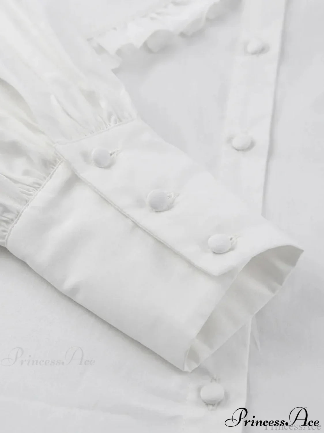 Loose Cotton Babydoll Blouse