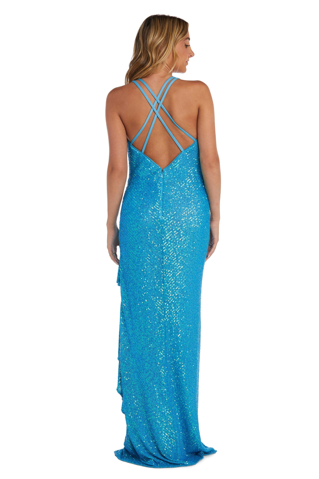 Ballkleid mit hohem und niedrigem Stil