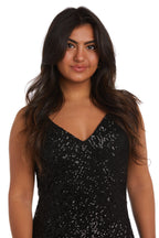 Ballkleid mit hohem und niedrigem Stil