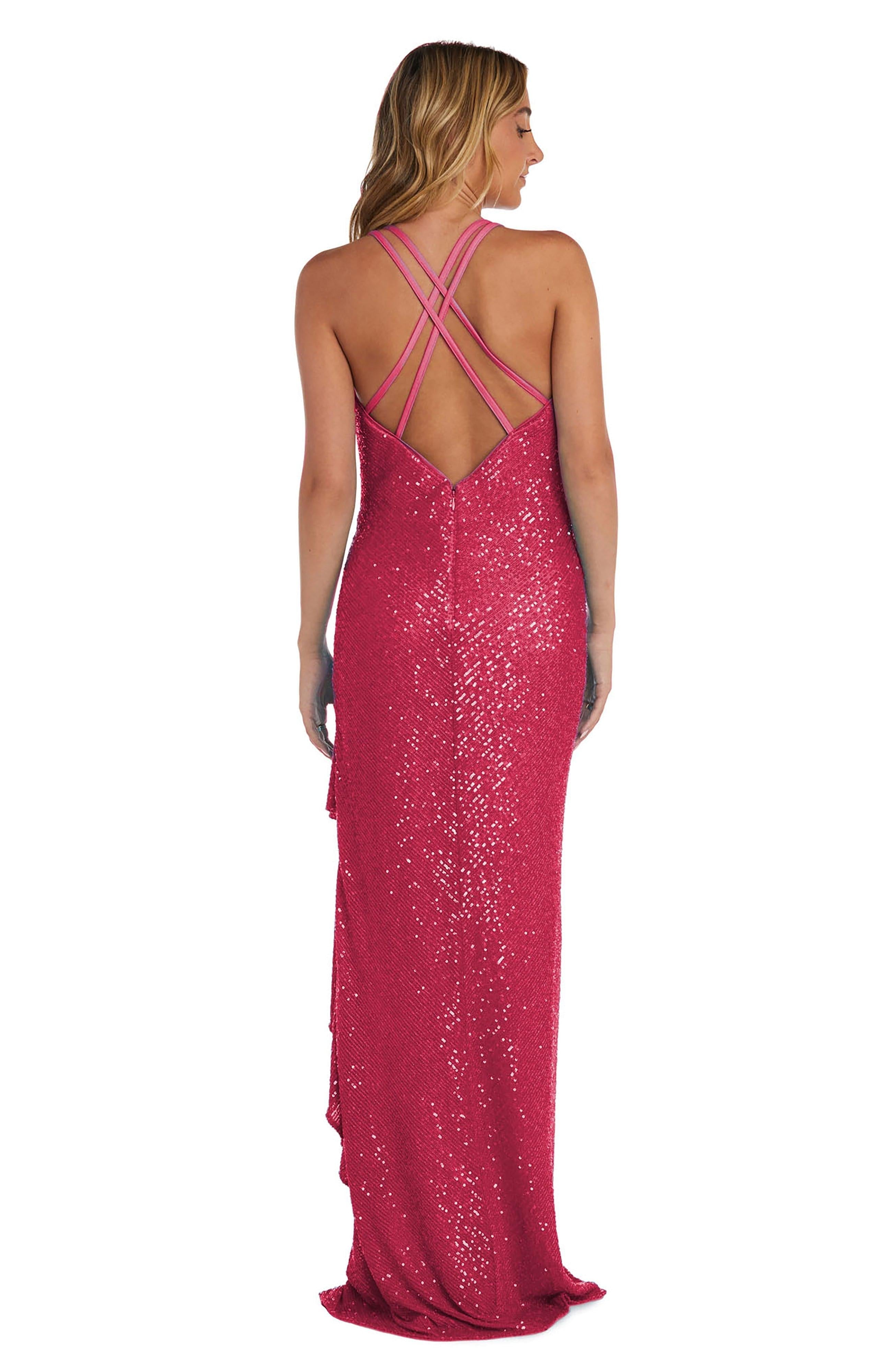 Ballkleid mit hohem und niedrigem Stil