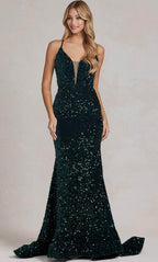 Sequin Mermaid Prom Dress