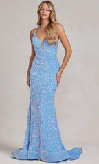 Sequin Mermaid Prom Dress