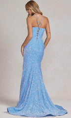 Sequin Mermaid Prom Dress