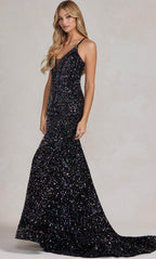 Sequin Mermaid Prom Dress