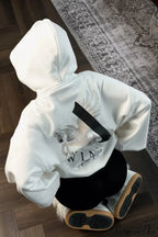 Oversized Slouchy Print Relaxed Hoodie
