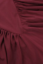 Slim High Neck Slit Bodycon Maxi Dress