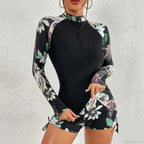 Sport Surfsuit Shorts Rash Two Piece Set