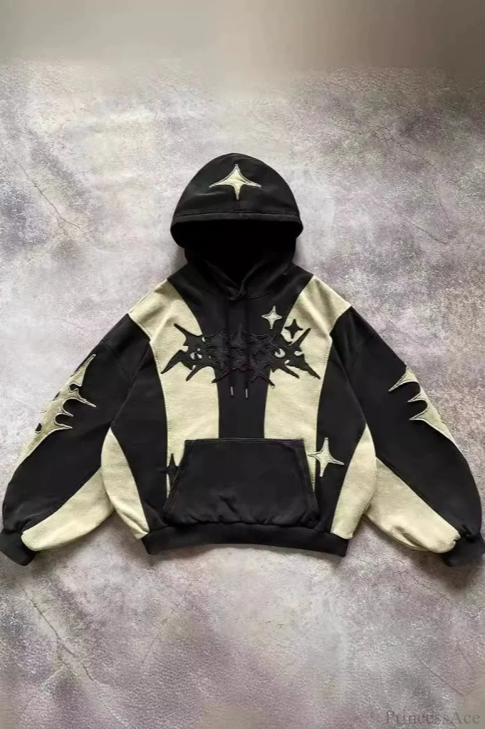 Street Y2K Collage  Loose Hoodie