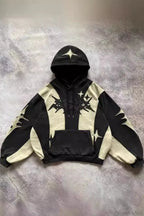Street Y2K Collage  Loose Hoodie