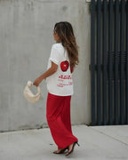 Summer Cherry Graphic T-shirt