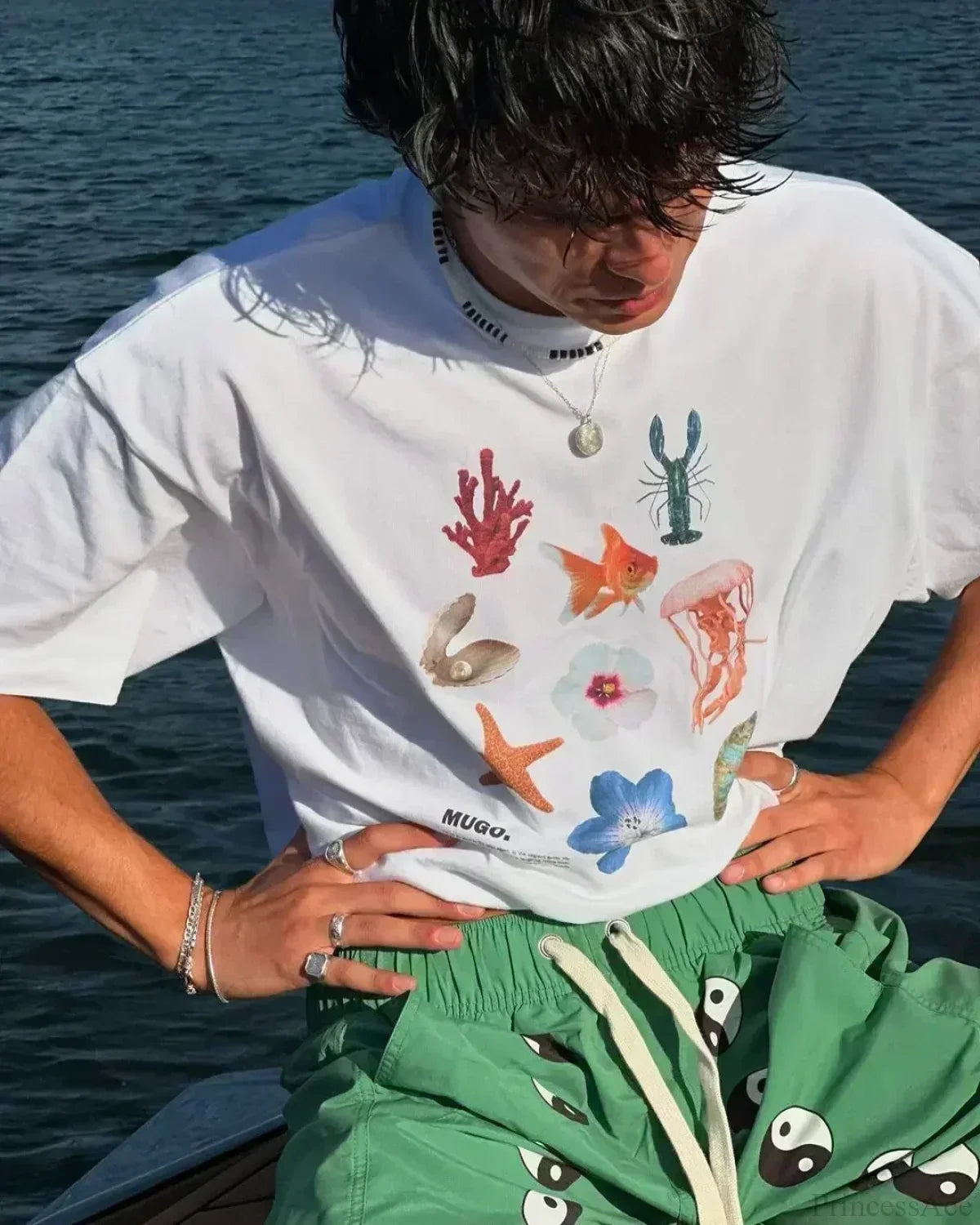 Summer Cherry Graphic T-shirt