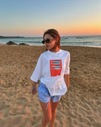 Summer Cherry Graphic T-shirt