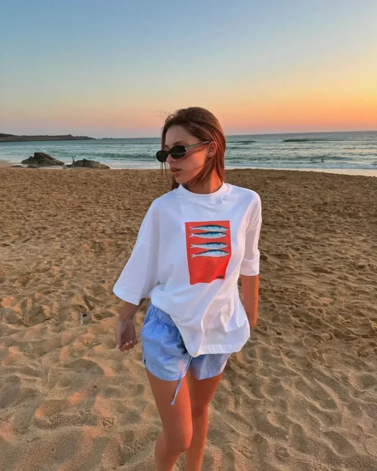 Summer Cherry Graphic T-shirt