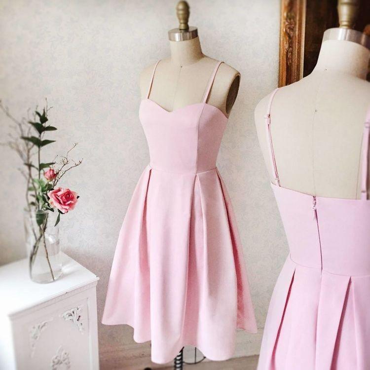 Sweetheart Neck Short Prom Dresses Satin Homecoming Dresses