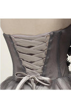 Kurzes Tüll-Abendkleid, Abschlussballkleid, Cocktailkleid