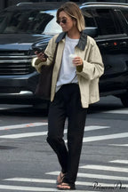 Vintage Shirt Style Trench Coat