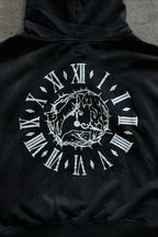 Y2K Street Dark Zip Stylish Hoodie