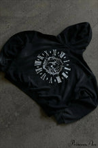 Y2K Street Dark Zip Stylish Hoodie